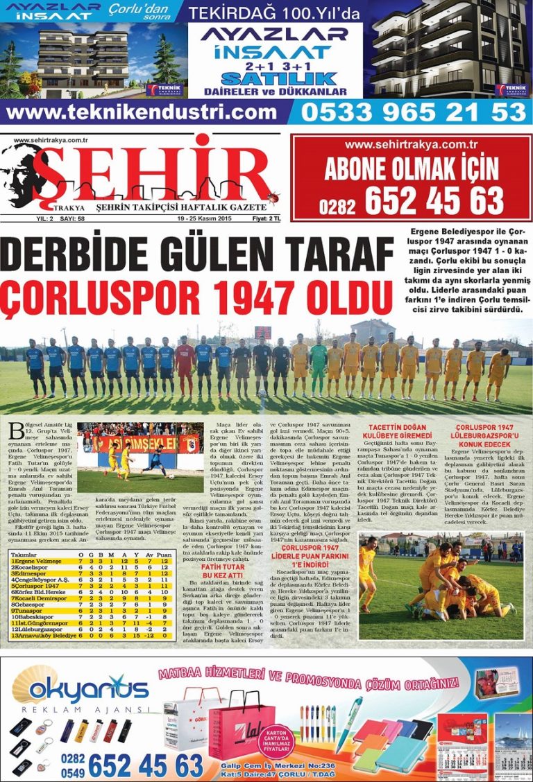 ŞEHİR SAYI 58