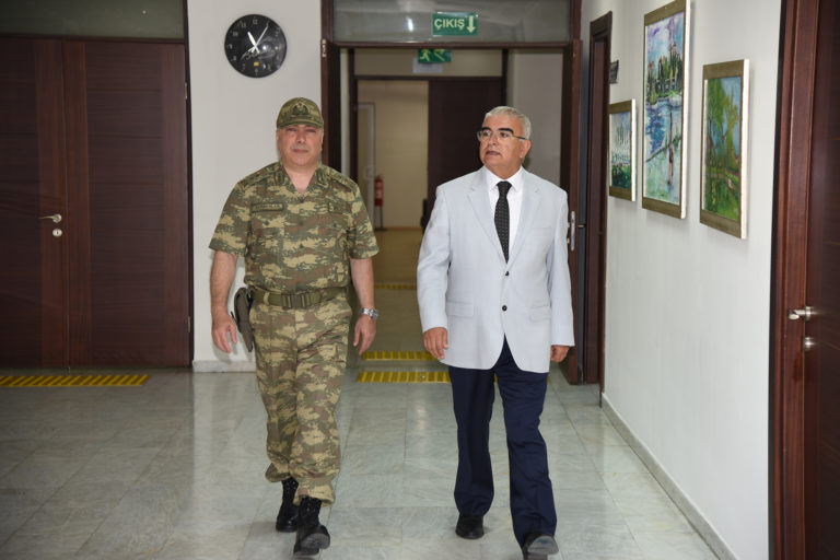 Tüm General Alparslan dan Başkan Baysan a İade-i Ziyaret