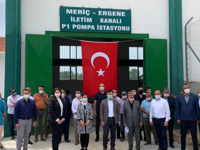 AK Parti Edirne İl Başkanı İba: “Meriç-Ergene kanalı su sıkıntısını minimize edecek”