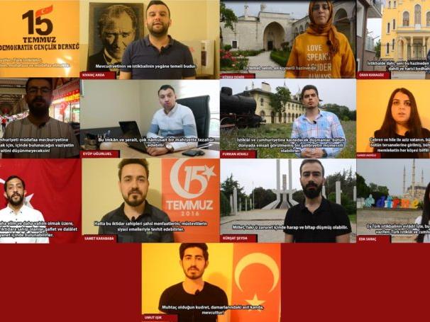 Edirne'de gençler “Atatürk'ün Gençliğe Hitabesi” klibi hazırladı