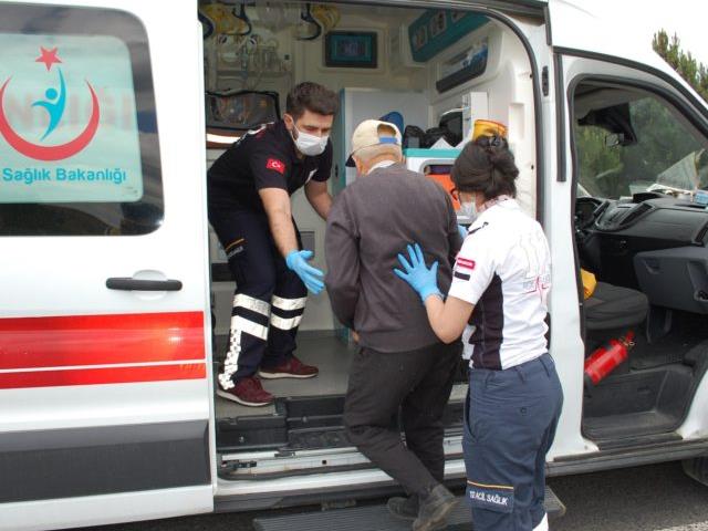 Malkara'da traktörle çarpışan otomobilin sürücüsü yaralandı