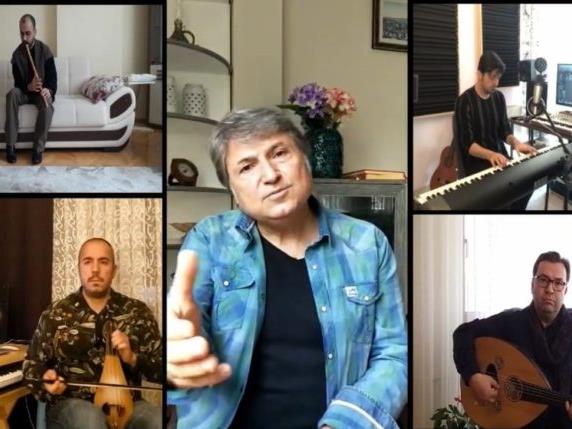 Sanal ortamda düzenlenen “Makamda Şifa” konseri izleyicilere moral oldu