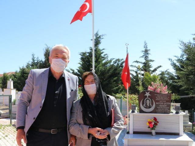 Şehit babasından kendilerini yalnız bırakmayan devlet yetkililerine teşekkür