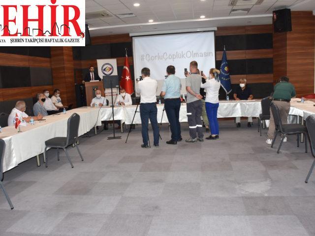 ''Çorlu Çöplük Olmasın'' toplantısı yapıldı