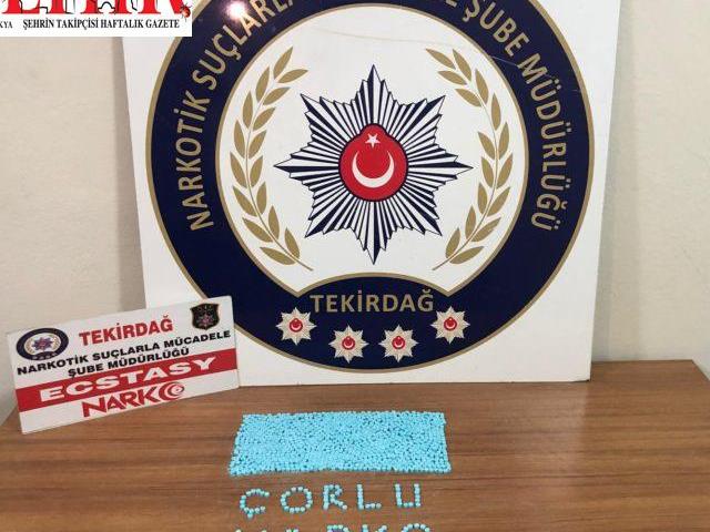 Çorlu'da uyuşturucu operasyonu