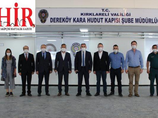 Dereköy Sınır Kapısı'ndaki modernizasyon çalışmalarında sona yaklaşıldı