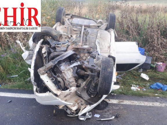 Edirne'de zincirleme trafik kazasında 3 kişi yaralandı