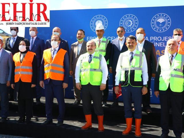 Ergene Çevre Koruma Projesi, Derin Deşarj Hattı B Tüneli Işık Göründü Merasimi