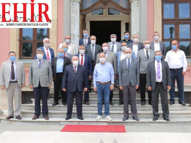 Esnaf odalarından teşekkür ziyaretleri