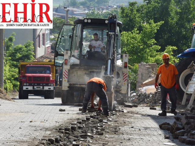 Hayrabolu'da doğal gaz çalışmaları başladı