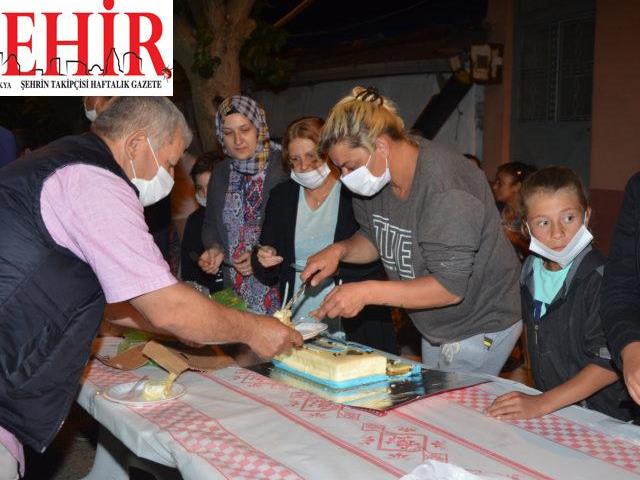 Kavga ihbarına giden jandarmaya pasta ve meşale sürprizi