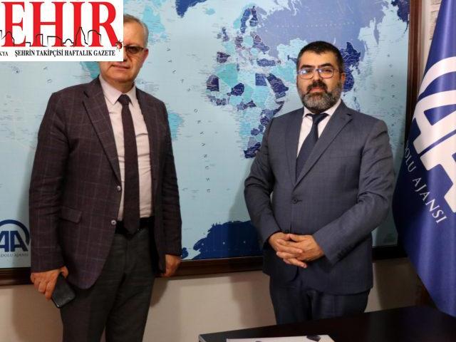 Keşan Belediye Başkanı Helvacıoğlu'ndan AA'ya ziyaret