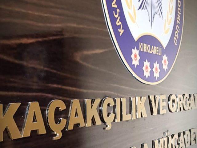 Kırklareli'nde kaçakçılık ve narkotik operasyonlarında 5 ayda 328 şüpheli yakalandı