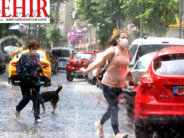Kırklareli'nde sağanak etkili oldu
