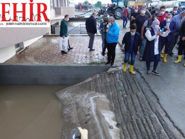 GÜNCELLEME – Kırklareli'nde sağanak etkili oldu