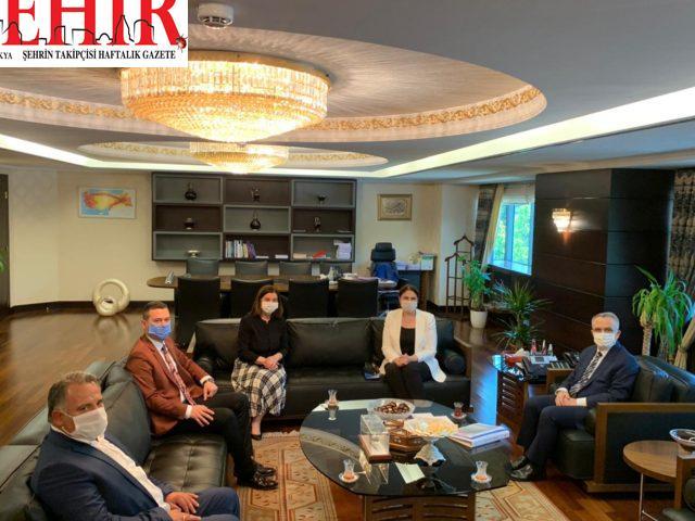 Milletvekili Aksal ve İl Başkanı İba, Ankara'da ziyaretlerde bulundu