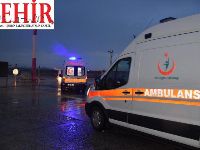 Mısır'da Kovid-19'a yakalanan Türk aile ambulans uçakla Türkiye'ye getirildi