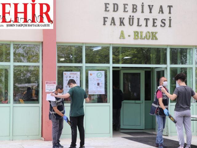 MSÜ Askeri Öğrenci Aday Belirleme Sınavı'nda Kovid-19 tedbirleri alındı