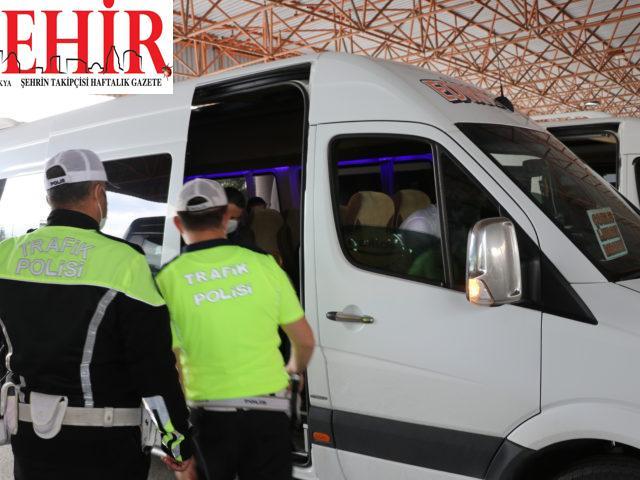 Otogarlarda “normalleşme süreci” denetimi