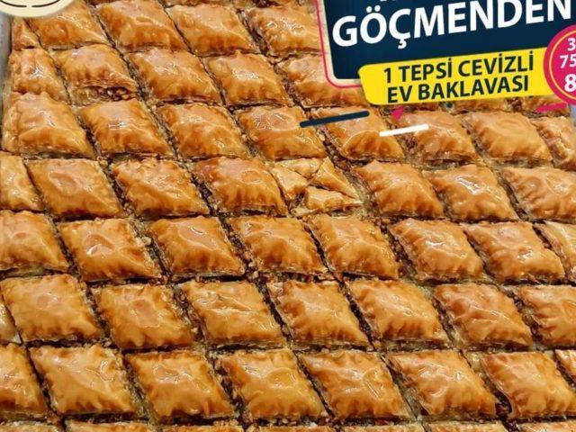 Göçmen Baklavacımda Kurban Bayramı öncesi Büyük Kampanya