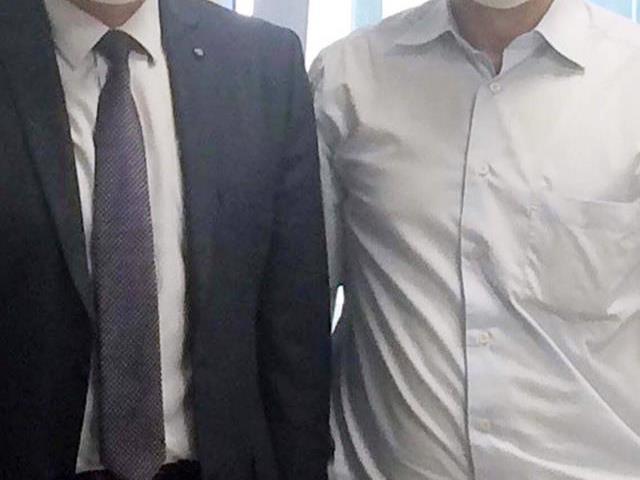 BİK Tekirdağ Müdürü Karakaya ve gazeteciler Tekirdağ Cumhuriyet Başsavcısı Soner Gül'ü ziyaret etti