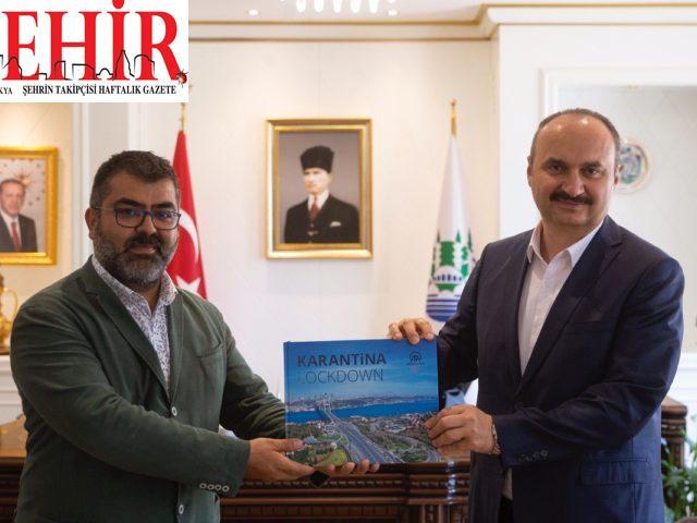 Edirne Valisi Canalp, AA Edirne Bölge Müdürü Baran'ı kabul etti