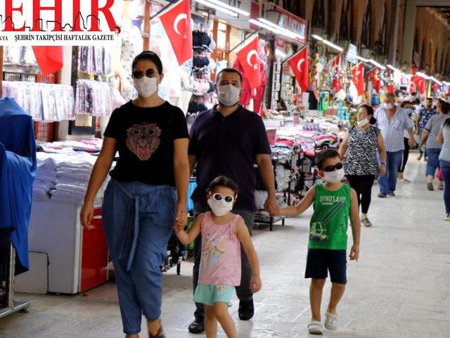 Edirne'de tarihi çarşılarda Kurban Bayramı hareketliliği