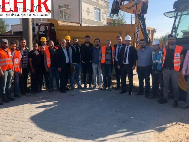 Havsa'da doğal gaz çalışmaları yeniden başladı