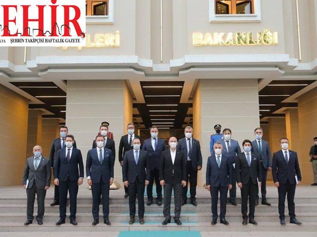 Kırklareli Valisi Bilgin'den İçişleri Bakanı Soylu'ya ziyaret