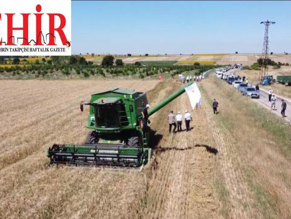 Kırklareli'nde hasat töreni düzenlendi
