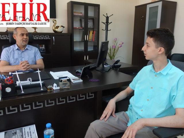 LGS'de tam puan alan Ali Fuad Erkan, mühendis olmak istiyor