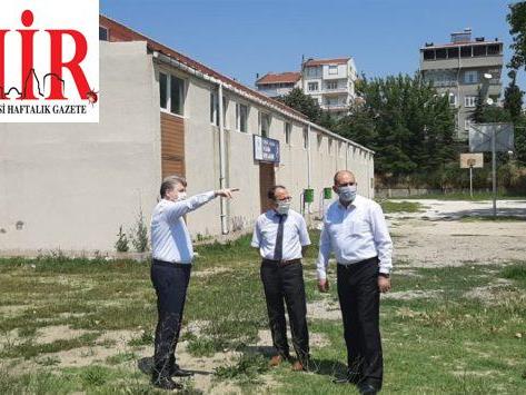 Malkara'da spor tesislerinin yapılacağı alanlar incelendi
