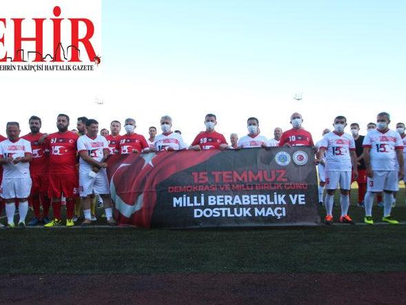 Tekirdağ'da 15 Temmuz anısına dostluk maçı düzenlendi