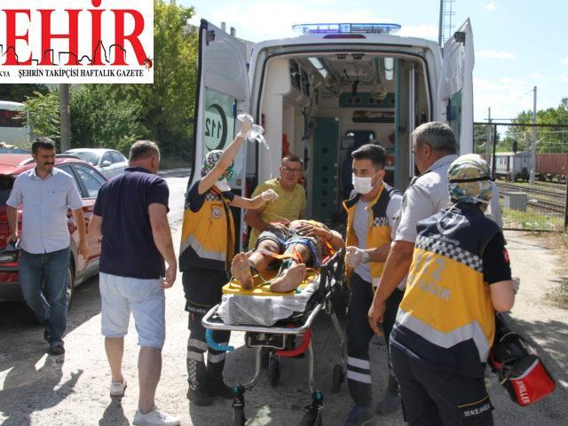Tekirdağ'da elektrik akımına kapılan genç ağır yaralandı