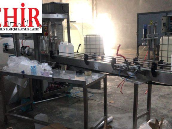 Tekirdağ'da kaçak üretilen 41 bin litre etil alkol ele geçirildi