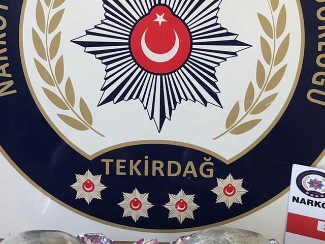 Tekirdağ'da uyuşturucu operasyonunda 2 şüpheli yakalandı