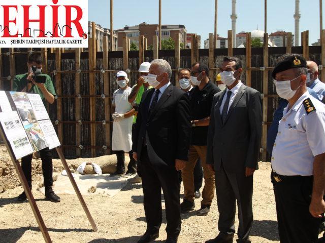 Vali Yıldırım, Çerkezköy'de jandarma karakolu inşaatını inceledi