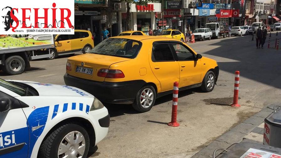 Edirne'de Kovid-19 denetiminde “korsan taksi” yakalandı