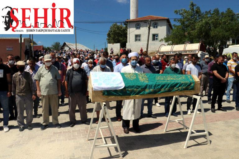 Kırklareli'nde gazdan zehirlenerek hayatını kaybeden 2 kişi toprağa verildi
