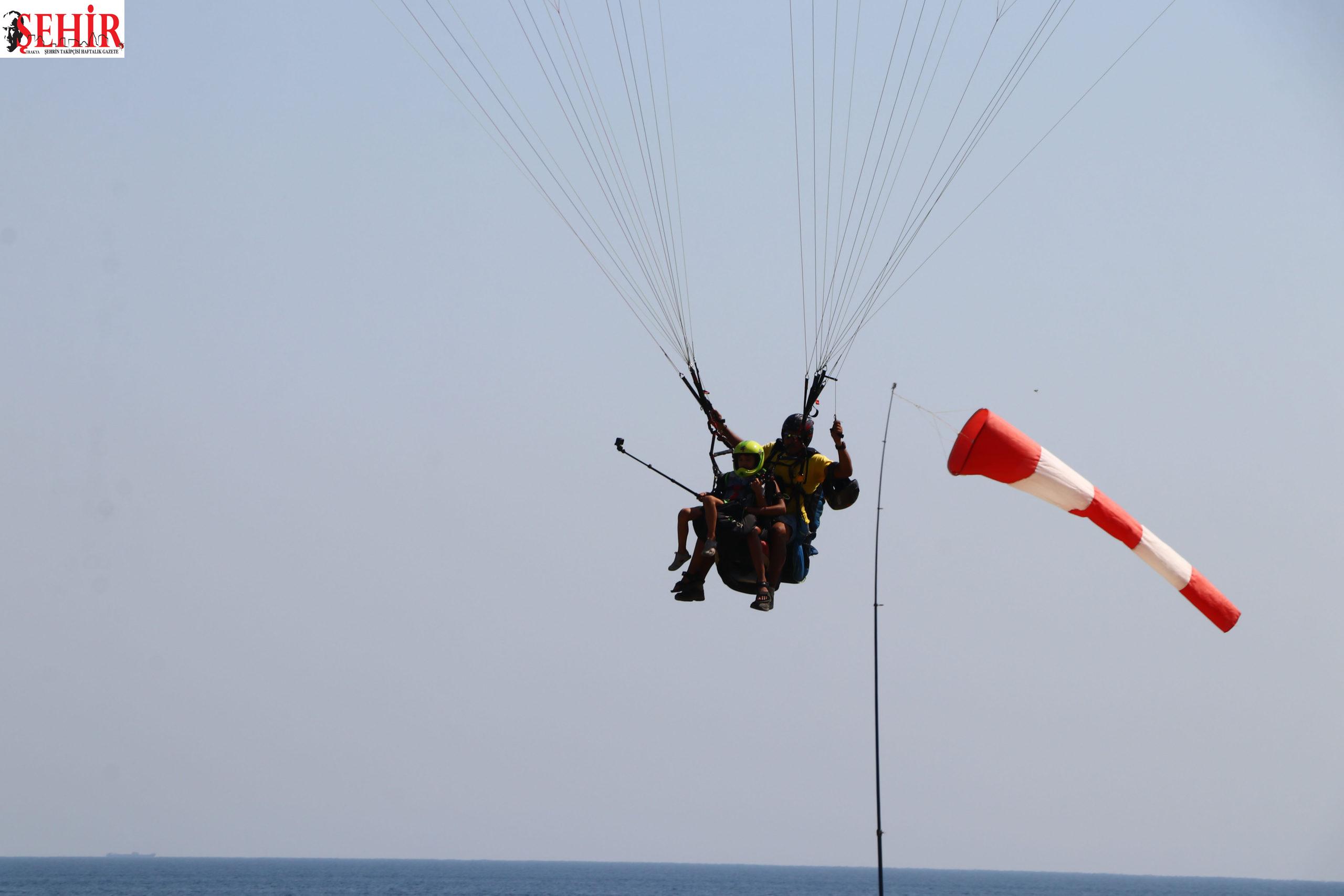 Uçmakdere bayramda “adrenalin tutkunları”nı ağırlıyor