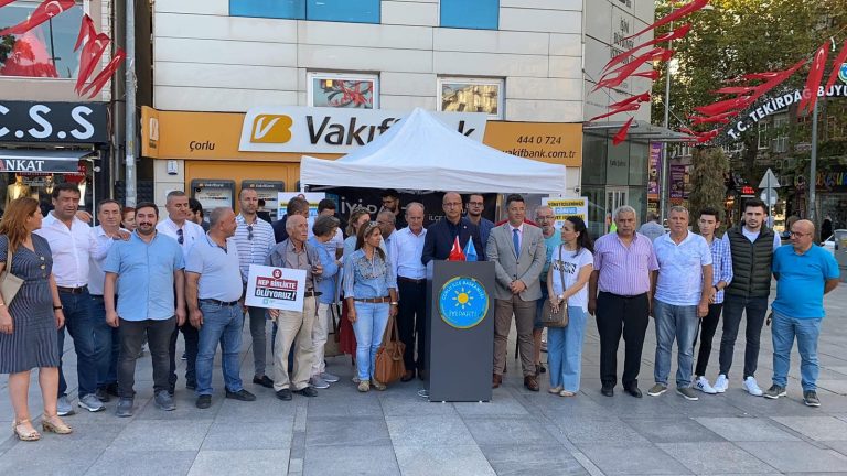 İYİ PARTİ’DEN ÇEVRE KİRLİLİĞİNE TEPKİ!