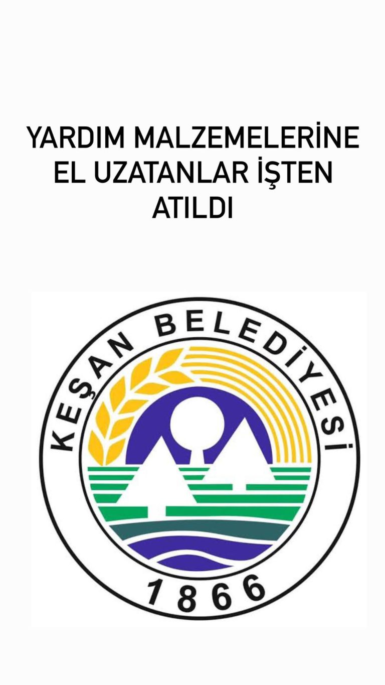 YARDIM MALZEMELERİNE EL UZATANLAR İŞTEN ATILDI