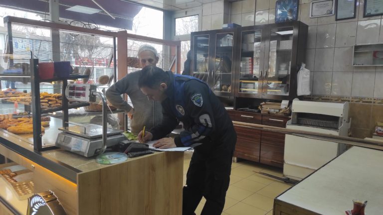 Ergene Belediyesi Zabıta Ekipleri Ekmek Gramaj Kontrolünde Bulundu