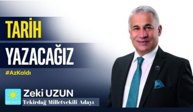 ZEKİ UZUN MİLLETVEKİLİ ADAYI OLDU!