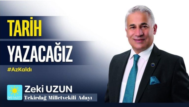 ZEKİ UZUN MİLLETVEKİLİ ADAYI OLDU!