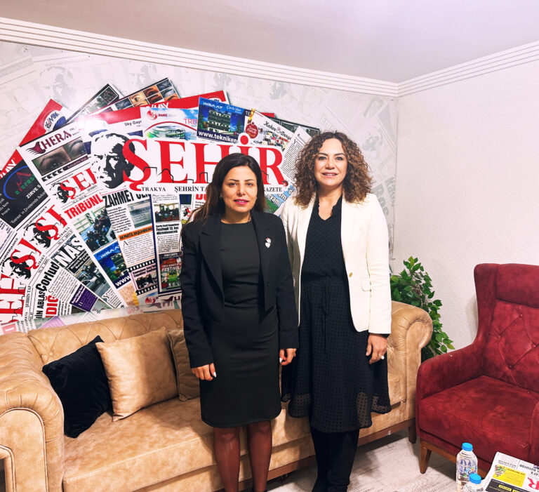 CANDAN YÜCEER’DEN GAZETEMİZE ZİYARET