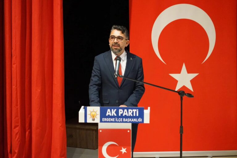 AK PARTİ ERGENE İLÇE KONGRESİ YAPILDI