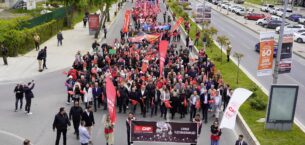 1 MAYIS ÇORLU’DA KUTLANDI