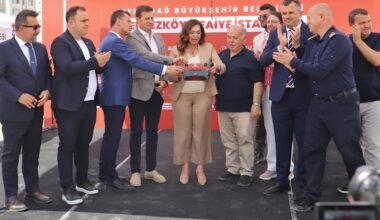 ÇERKEZKÖY İTFAİYE İSTASYONU’NUN TEMELİ ATILDI