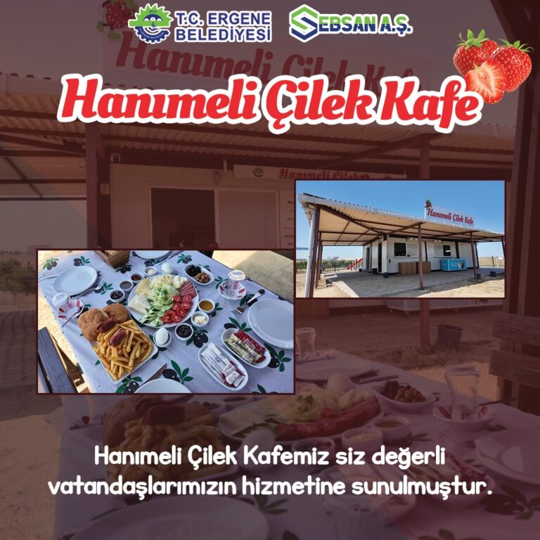 ERGENE’DE HANIMELİ LAVANTA VE ÇİLEK TARLASI HİZMETE AÇILDI